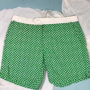 men’s JCrew Factory honeycomb swim trunks Sz-31